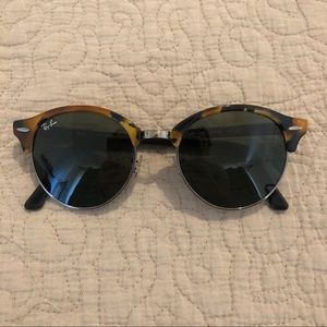 ray ban sunglasses tortoise shell clubround